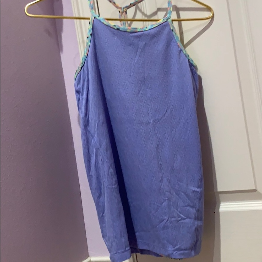 Purple ivivva workout top